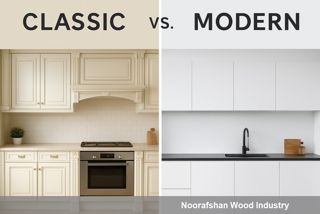 کابینت کلاسیک یا مدرن؟ نگاهی نو به انتخابی مهم در دکوراسیون داخلی